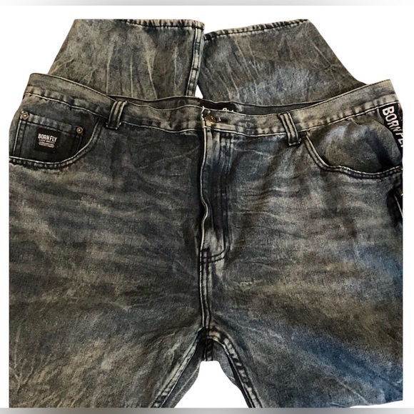 Born Fly Men’s Signature Denim Jeans - Picture 5 of 9